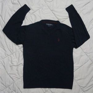U.S Polo Assn. Men’s Navy Blue Medium Soft Knit Sweater